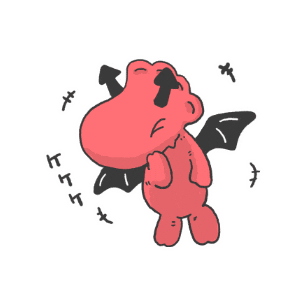 kaoru7642 giphygifmaker 恐竜 笑い きょうりゅう Sticker