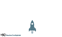 yearitybd business success rocket launch Sticker