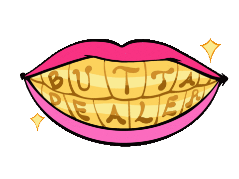 Grill Kiss Sticker