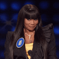 Celebrity Family Feud Flirt GIF by ABC Network