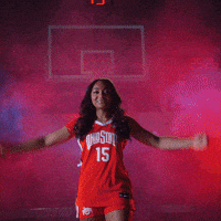 Basketball Hype GIF by Ohio State Athletics