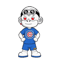 Confused Chicago Cubs Sticker by Zhot