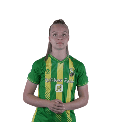 Happy Soccer Sticker by ADO Den Haag Vrouwen