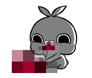 うさぎ ごはん Sticker by クレイジー闇うさぎ