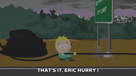 tug of war butters scotch GIF by South Park 