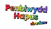 Sbarduno pbh awen penblwydd hapus penblwydd Sticker