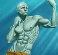 Handsome Squidward GIF