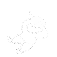 kibidango1236 おやすみ 寝る ねむい きびだんご Sticker