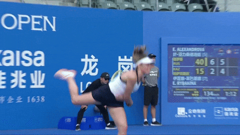 Ekaterina Alexandrova Tennis GIF
