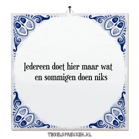 Troost Ontspanning Sticker by Tegelspreuken.nl