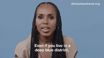 voting kerry washington GIF by Swing Left