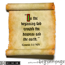 begynnynge giphyupload bible christianity scroll GIF