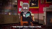 tired morgan freeman GIF by South Park 