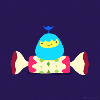 hungry trick or treat GIF by Cindy Suen