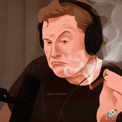 sanchomuzax giphygifmaker giphygifmakermobile mars elon musk GIF