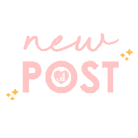 Pink New Post Sticker by Atelier Angelina