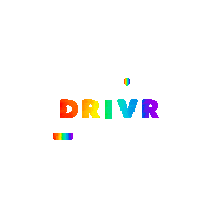 Pride Regnbue Sticker by DRIVR