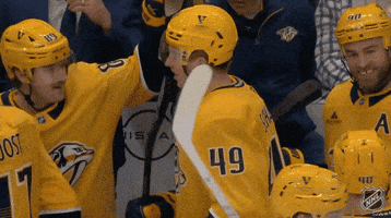 Happy National Hockey League GIF by NHL