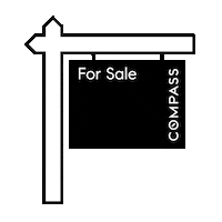 Compass Real Estate Sticker by Compass