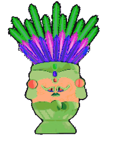 matenplaces giphyupload party neon brazil Sticker