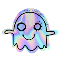 Halloween Ghost Sticker by Talk To The Entities
