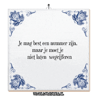 Humor Zelfvertrouwen Sticker by Tegelspreuken.nl