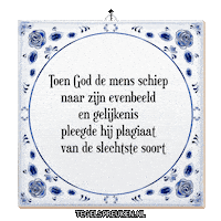 Nl Wijsheid Sticker by Tegelspreuken.nl