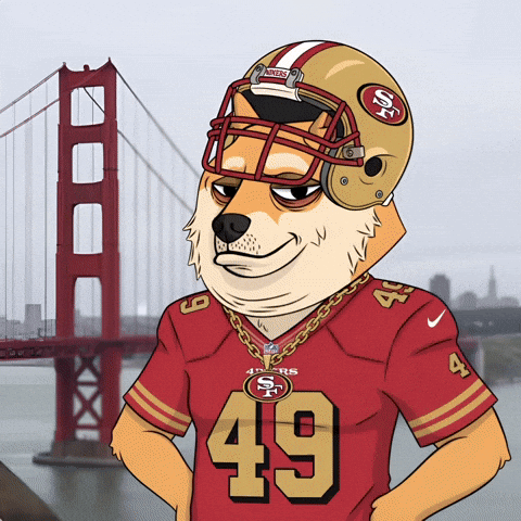 Digital Art Football GIF by Doge Pound