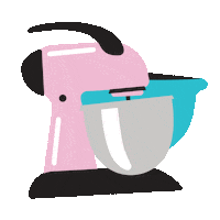 Mixer Baking Sticker by Erstwilder