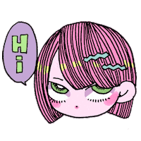 whats up hello Sticker by Stickerbaby