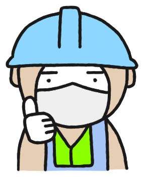Worker Thumbs Up Sticker