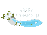 Thai Songkran Sticker
