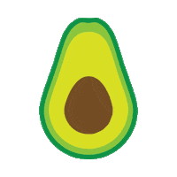 simplotmex cheese potato fries avocado Sticker