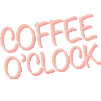 Coffee Coffeeoclock Sticker