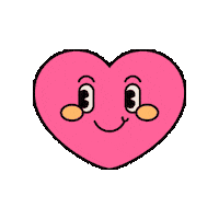 Heart Love Sticker by bombonautastudio
