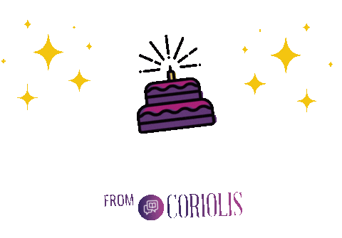 Happy Birthday Sticker by CoriolisCompany