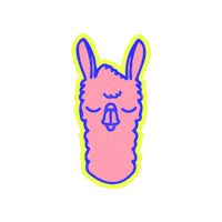 Loudllama Sticker