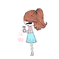 tea time Sticker