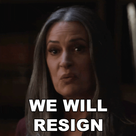 Resign Season 17 GIF by Paramount+