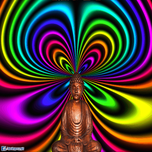 loop rainbow GIF by Psyklon