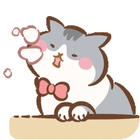 Happy Cat Sticker by catgrass