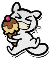 Hungry I Love You Sticker by Créu Cat