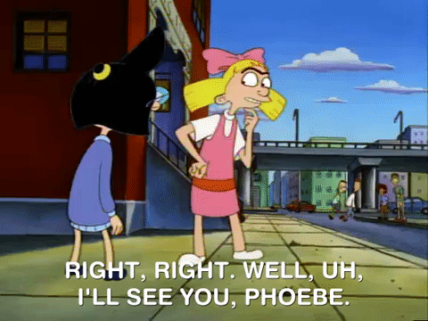 hey arnold nicksplat GIF