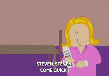 stephen thompson hurry GIF by South Park 