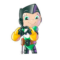 lcd1 love cute heart iphone Sticker