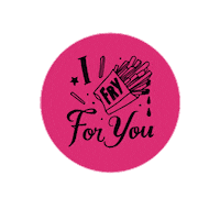 French Fries Pink Sticker by bready burger