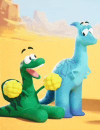 Excited Proud Of You GIF by Claynosaurz
