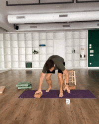 Yoga Pose GIF by YOGABODY