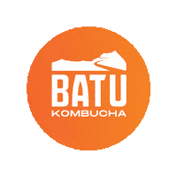 Cheers Round Sticker by Batukombucha