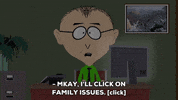 mr. mackey questioning GIF by South Park 
